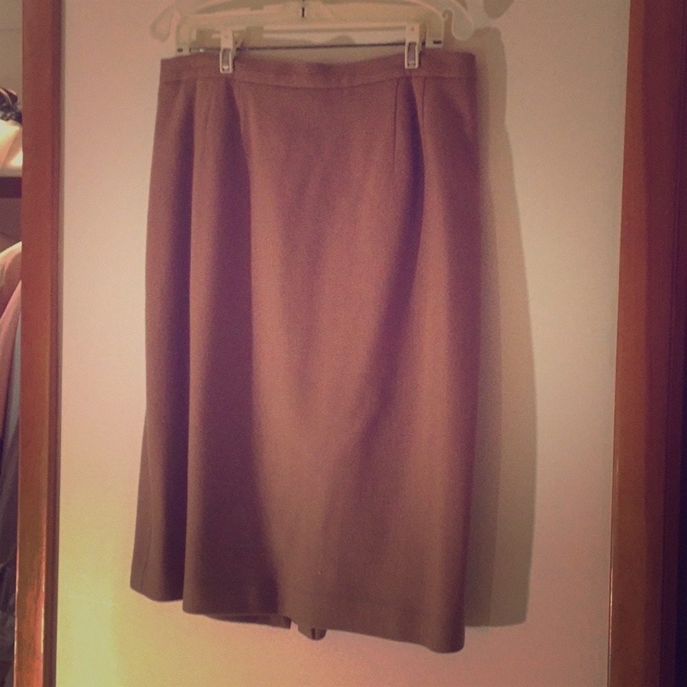 Vintage Worthington Wool brown high waisted shirt